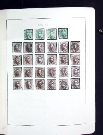 1849-1960, Neat mostly used old-time collection mounted