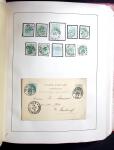 1849-1960, Neat mostly used old-time collection mounted