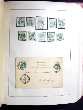 1849-1960, Neat mostly used old-time collection mounted