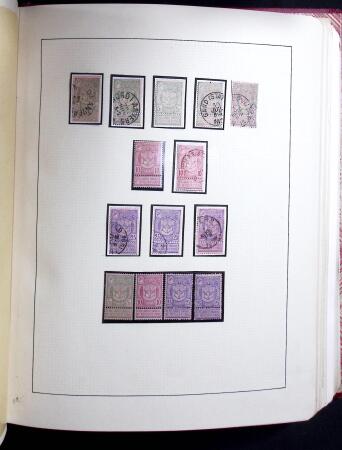1849-1960, Neat mostly used old-time collection mounted