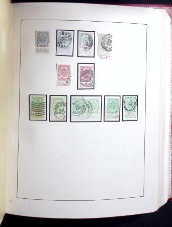1849-1960, Neat mostly used old-time collection mounted