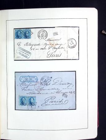 1849-1960, Neat mostly used old-time collection mounted
