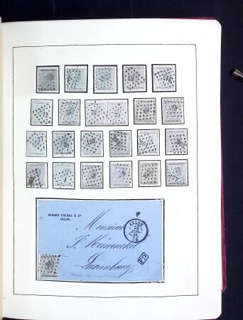 1849-1960, Neat mostly used old-time collection mounted