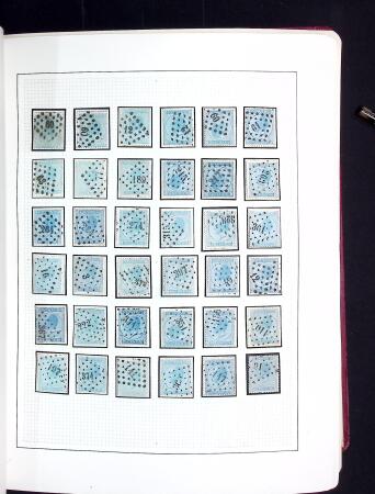 1849-1960, Neat mostly used old-time collection mounted