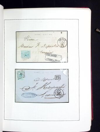1849-1960, Neat mostly used old-time collection mounted