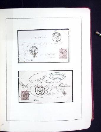 1849-1960, Neat mostly used old-time collection mounted
