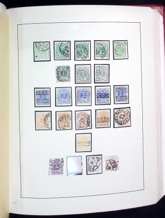 1849-1960, Neat mostly used old-time collection mounted
