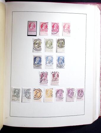 1849-1960, Neat mostly used old-time collection mounted