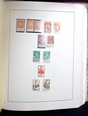1849-1960, Neat mostly used old-time collection mounted