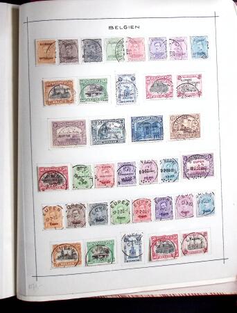 1849-1960, Neat mostly used old-time collection mounted