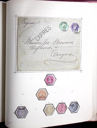 1849-1960, Neat mostly used old-time collection mounted