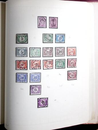 1849-1960, Neat mostly used old-time collection mounted