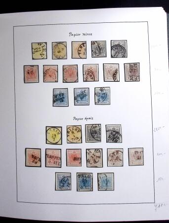 1850-1967, Neat mostly used old-time collection in
