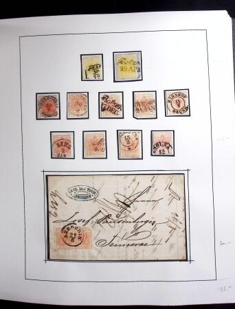 1850-1967, Neat mostly used old-time collection in
