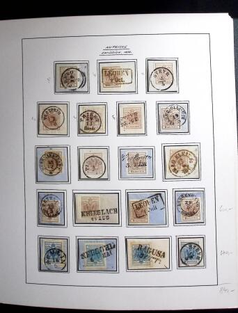 1850-1967, Neat mostly used old-time collection in