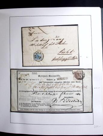 1850-1967, Neat mostly used old-time collection in