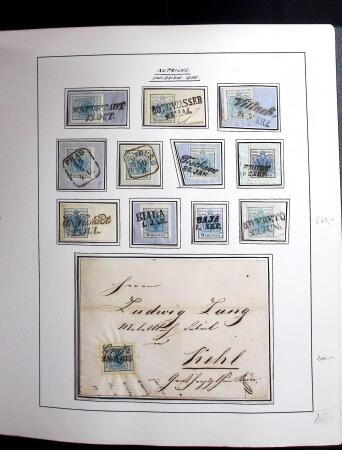 1850-1967, Neat mostly used old-time collection in