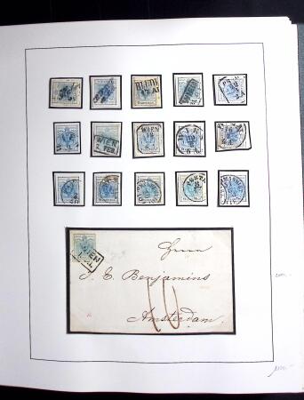 1850-1967, Neat mostly used old-time collection in