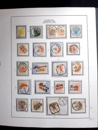 1850-1967, Neat mostly used old-time collection in