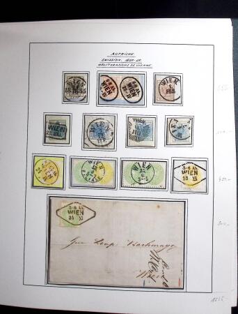 1850-1967, Neat mostly used old-time collection in