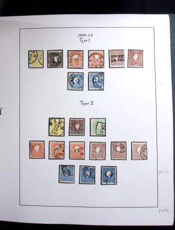 1850-1967, Neat mostly used old-time collection in