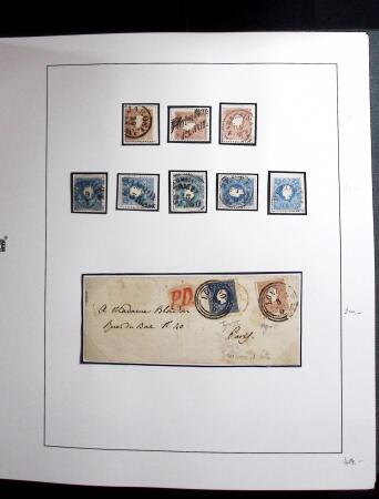 1850-1967, Neat mostly used old-time collection in