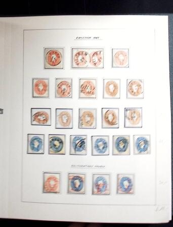 1850-1967, Neat mostly used old-time collection in