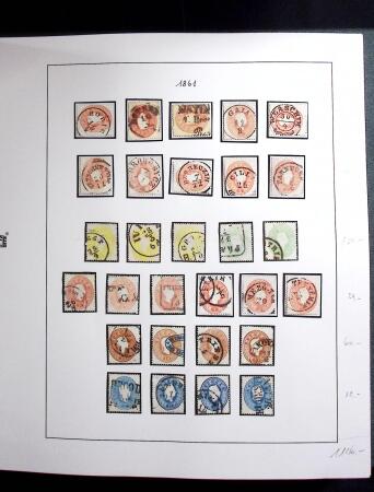 1850-1967, Neat mostly used old-time collection in