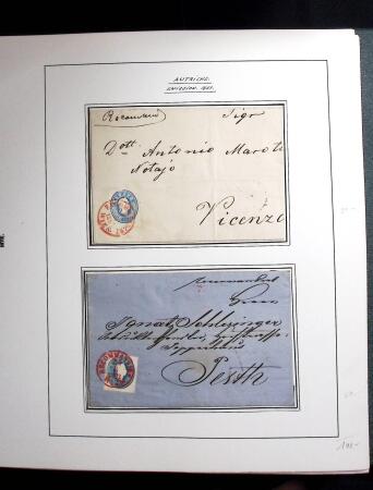 1850-1967, Neat mostly used old-time collection in