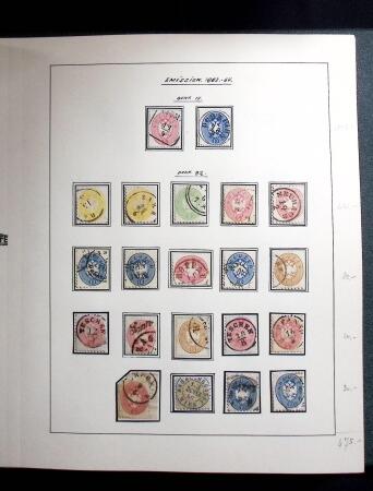 1850-1967, Neat mostly used old-time collection in
