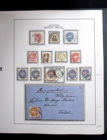1850-1967, Neat mostly used old-time collection in