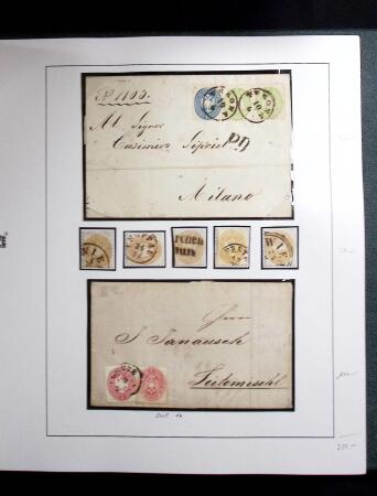 1850-1967, Neat mostly used old-time collection in