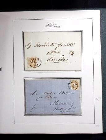 1850-1967, Neat mostly used old-time collection in