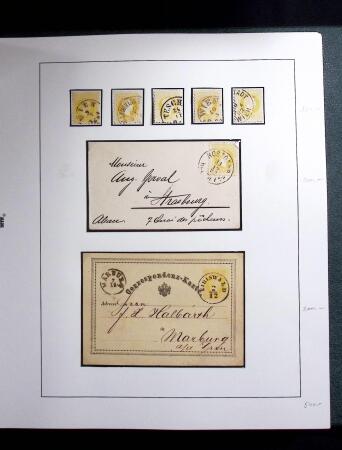 1850-1967, Neat mostly used old-time collection in