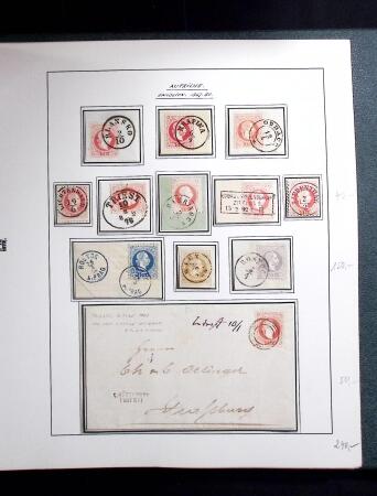 1850-1967, Neat mostly used old-time collection in