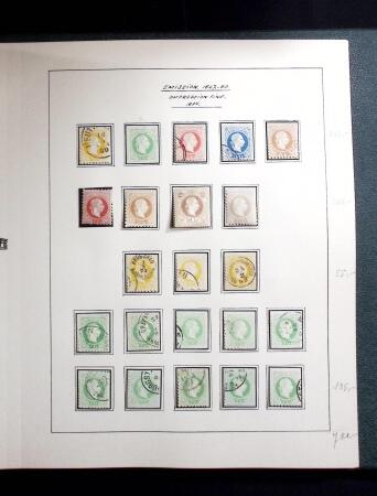 1850-1967, Neat mostly used old-time collection in