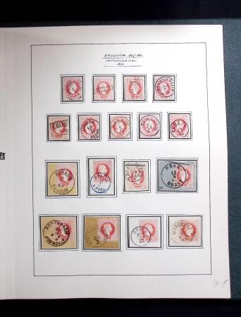 1850-1967, Neat mostly used old-time collection in