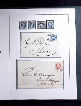 1850-1967, Neat mostly used old-time collection in