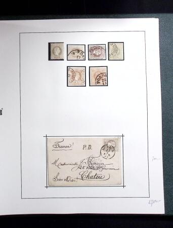 1850-1967, Neat mostly used old-time collection in