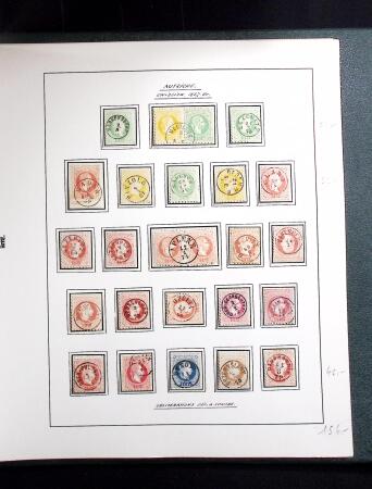 1850-1967, Neat mostly used old-time collection in
