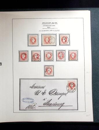 1850-1967, Neat mostly used old-time collection in