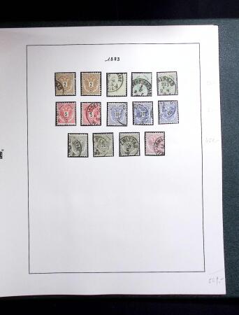 1850-1967, Neat mostly used old-time collection in