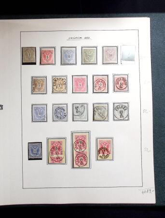 1850-1967, Neat mostly used old-time collection in