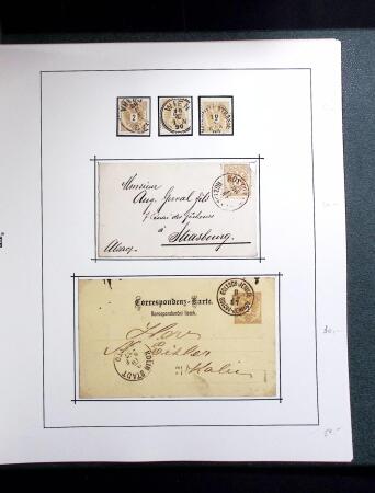1850-1967, Neat mostly used old-time collection in