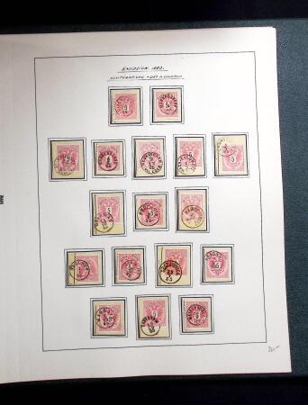 1850-1967, Neat mostly used old-time collection in