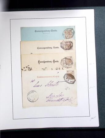 1850-1967, Neat mostly used old-time collection in
