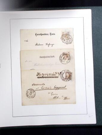 1850-1967, Neat mostly used old-time collection in