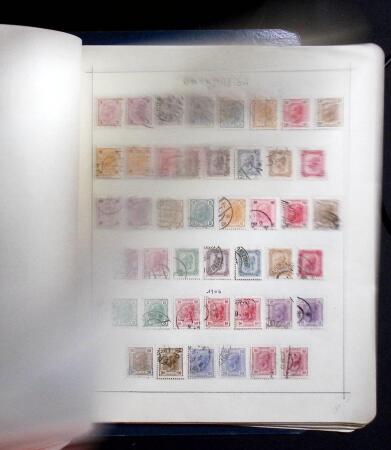 1850-1920, Mint and used collection of Austria on pages