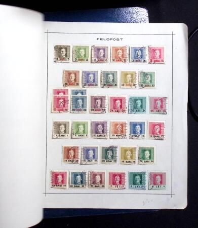 1850-1920, Mint and used collection of Austria on pages