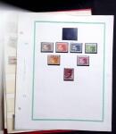 1850-1920, Mint and used collection of Austria on pages